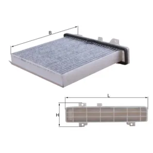 MAHLE LAK589 Filtro, aire habitáculo