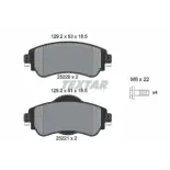 TEXTAR 2522001 Juego de pastillas de freno