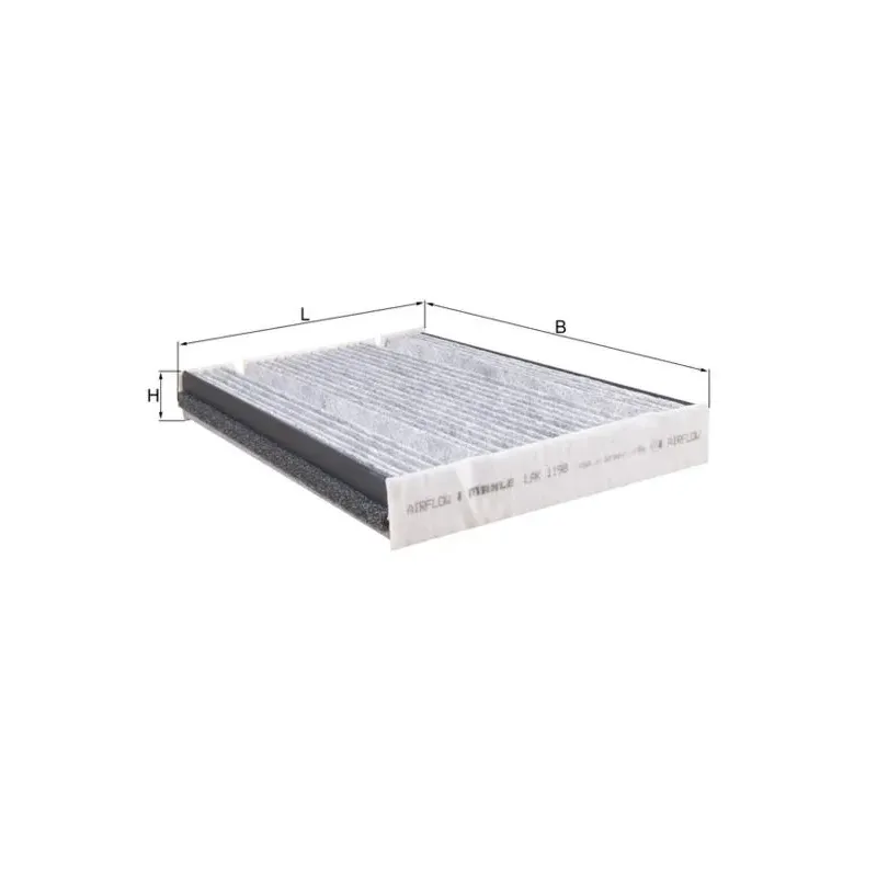 MAHLE LAK1198 Filtro, aire habitáculo