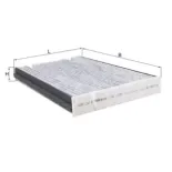 MAHLE LAK1198 Filtro, aire habitáculo