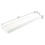 BOSCH 1987432073 Filtro, aire habitáculo