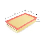 BOSCH F026400434 Filtro de aire