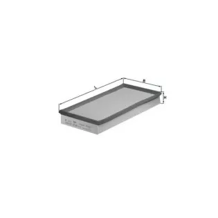 MAHLE LX726 Filtro de aire