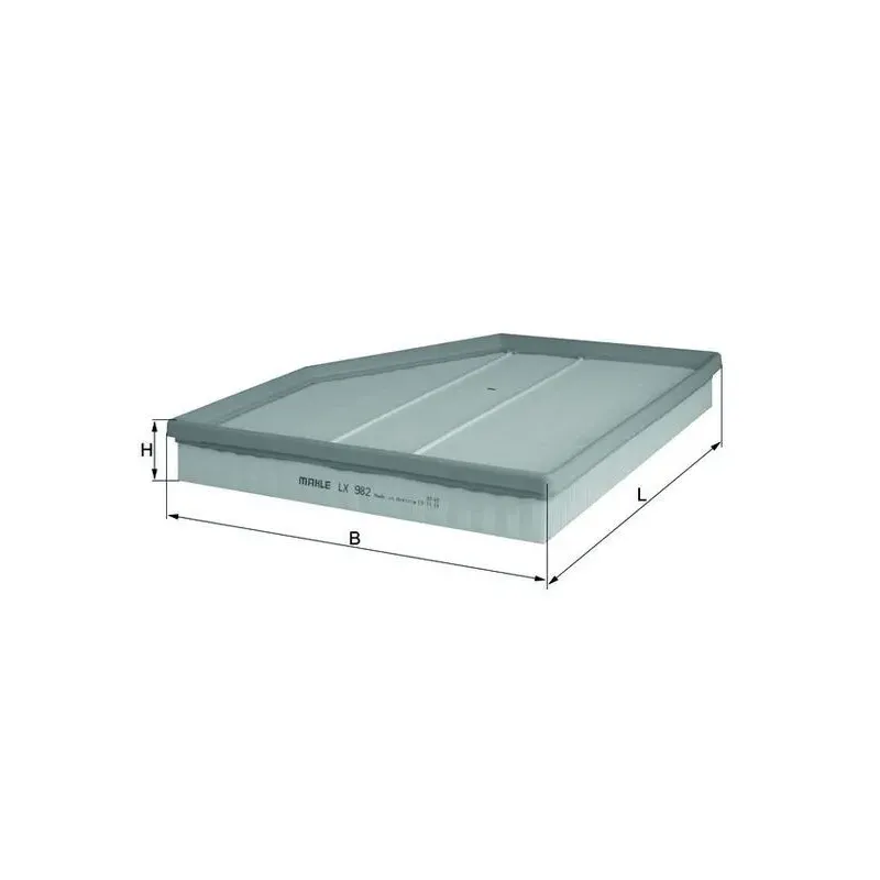 MAHLE LX982 Filtro de aire