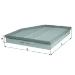 MAHLE LX982 Filtro de aire