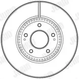 JURID 562755JC Disco de freno