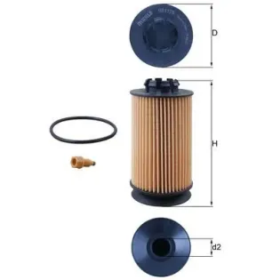 MAHLE OX1175D Filtro de aceite