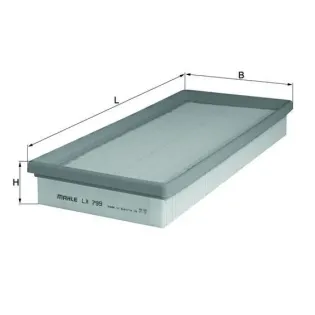 MAHLE LX799 Filtro de aire