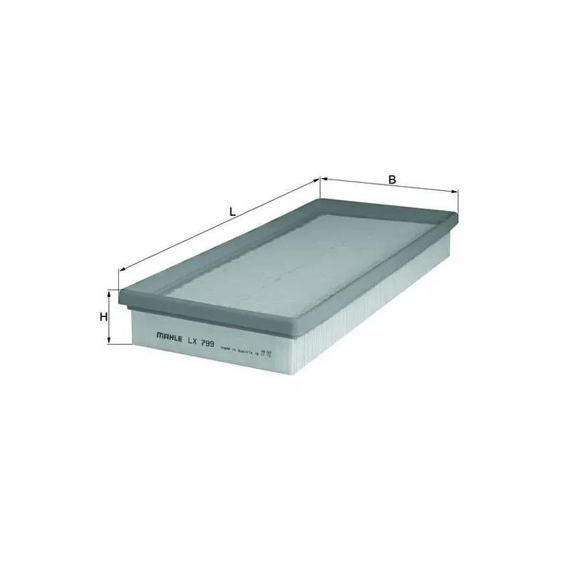 MAHLE LX799 Filtro de aire