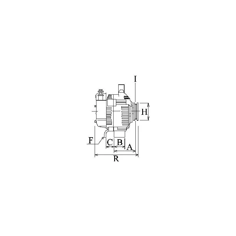 HC-Cargo F032112756 Alternador