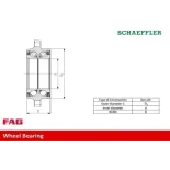 Schaeffler FAG 713668290 Juego de cojinete de rueda