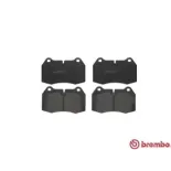 BREMBO P06018 Juego de pastillas de freno