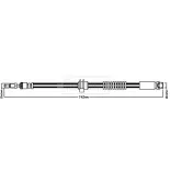 BORG & BECK BBH8322 Tubo flexible de frenos