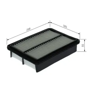 BOSCH F026400747 Filtro de aire