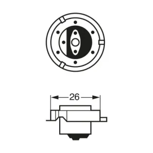 BOSCH 1987302606 Lámpara