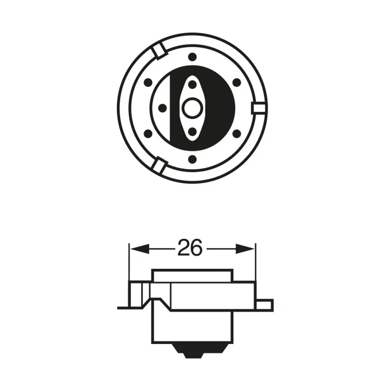 BOSCH 1987302606 Lámpara