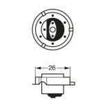 BOSCH 1987302606 Lámpara