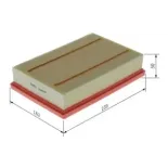 BOSCH F026400675 Filtro de aire