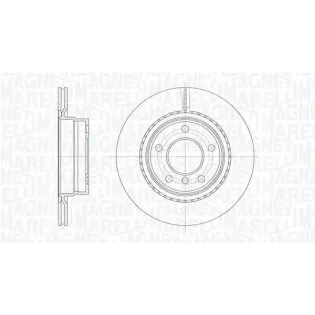 MAGNETI MARELLI 361302040300 Disco de freno (Unidad)