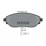 TEXTAR 2208701 Juego de pastillas de freno