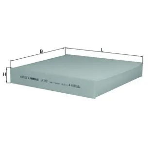 MAHLE LA293 Filtro, aire habitáculo