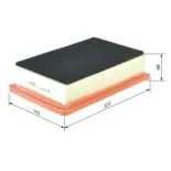 BOSCH F026400589 Filtro de aire