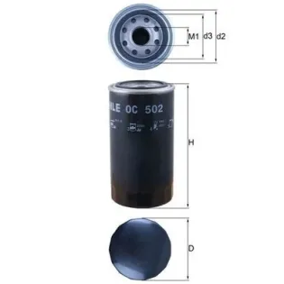 MAHLE OC502 Filtro de aceite