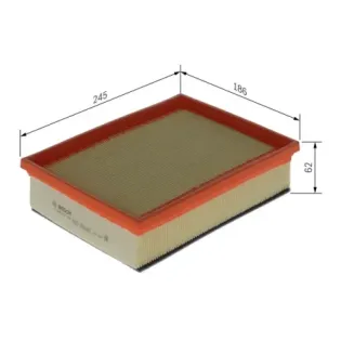 BOSCH F026400120 Filtro de aire