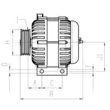 HC-Cargo F032114009 Alternador
