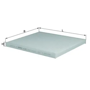 MAHLE LA301 Filtro, aire habitáculo