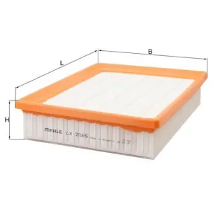 MAHLE LX2085 Filtro de aire