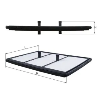 MAHLE LX5364 Filtro de aire