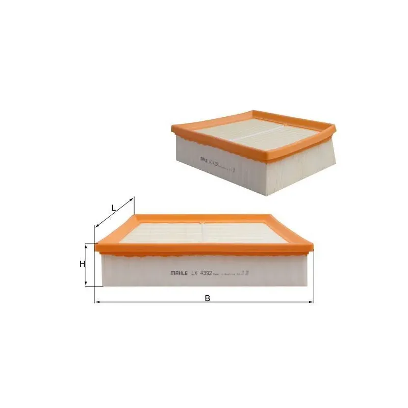 MAHLE LX4392 Filtro de aire