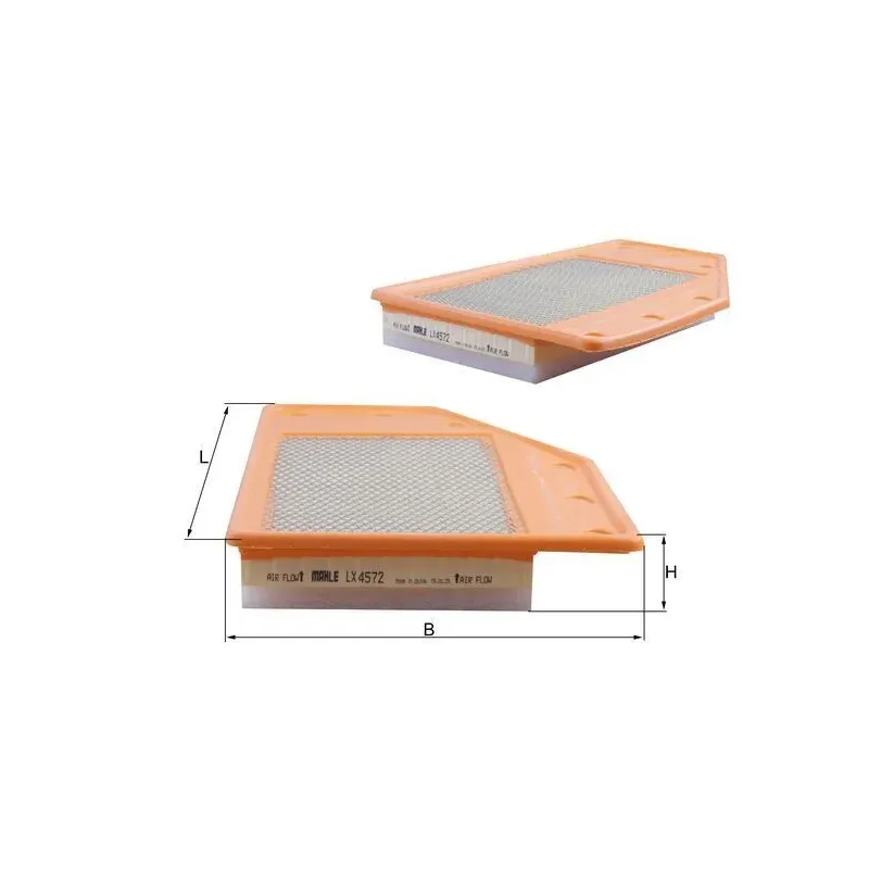 MAHLE LX4572 Filtro de aire