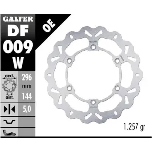 Disco freno moto Wave Galfer fijo 296X5mm DF009W