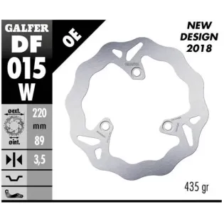 Disco freno moto Galfer Wave fijo 220x3.5mm DF015W