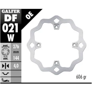 Disco freno moto Galfer Wave fijo 276x4mm DF021W