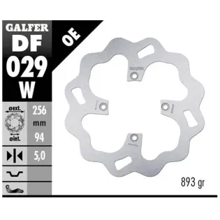 Disco freno moto Galfer Wave fijo 256x5mm DF029W