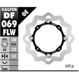 Disco freno moto Galfer Wave flotante 240x4mm DF06