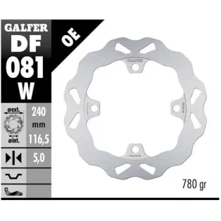 Disco freno moto Galfer Wave fijo 240x5mm DF081W
