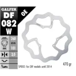 Disco freno moto Galfer Wave fijo 260x3mm DF082W