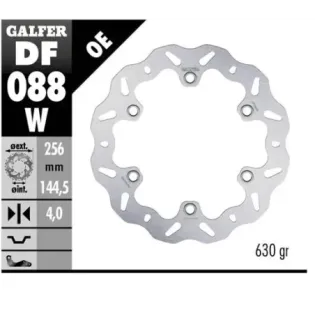 Disco freno moto Galfer Wave fijo 256x4mm DF088W