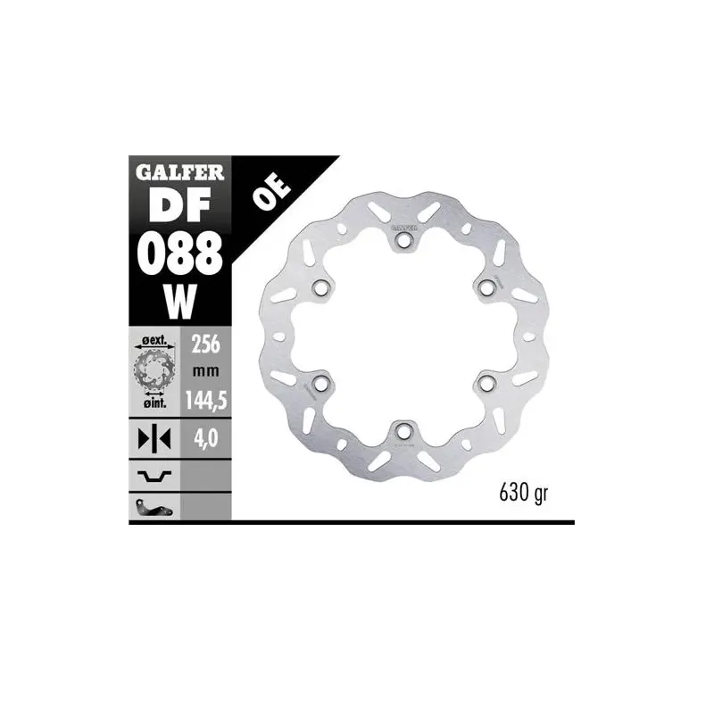 Disco freno moto Galfer Wave fijo 256x4mm DF088W