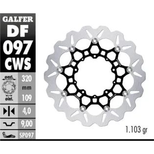 Disco de Freno Galfer Honda X-Adv 750 DF097CWS
