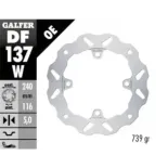 Disco de freno Trasero Honda CBR 600RR Galfer  DF137W