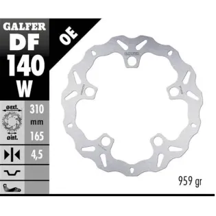 Disco freno moto Galfer Wave fijo 310x4.5mm DF140W