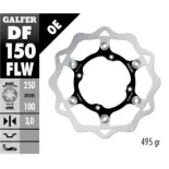 Disco freno moto Galfer Wave flotante 250x3mm DF15