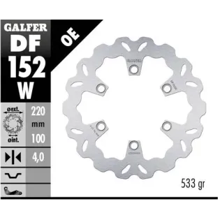 Disco freno moto Galfer Wave fijo 220x4mm DF152W