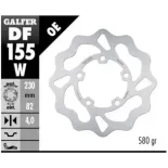 Disco freno moto Galfer Wave fijo 230x4mm DF155W