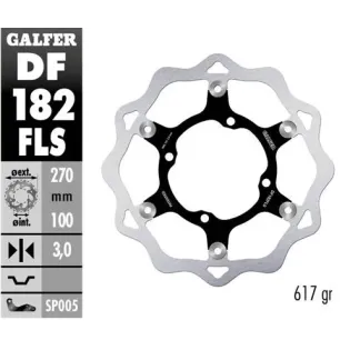 Disco freno moto Galfer Wave flotante 270x3mm DF18